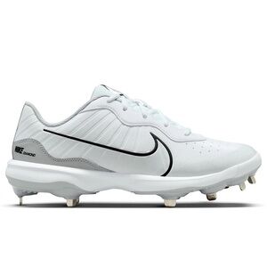 NEW Nike Alpha Huarache Varsity 4 Metal Baseball Cleats White DJ6516-100
